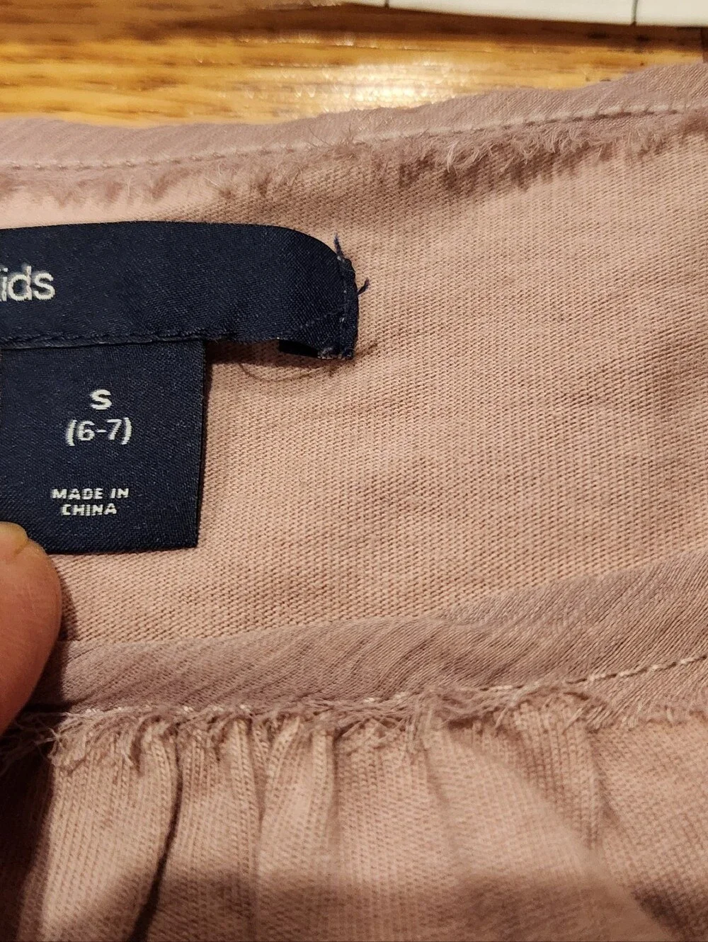 Gap Kids Pink/Taupe Skirt - Small (6-7)